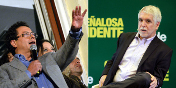 Gustavo Petro y Enrique Peñalosa políticamente siempre han estado en orillas diferentes.