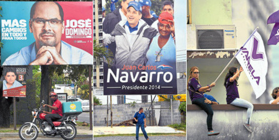 Los cierres de campaña de José Domingo Arias, Juan Navarro y Juan Carlos Varela.