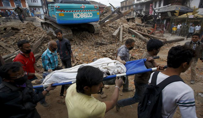 Terremoto en Nepal Reuters